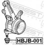 HBJB-001 FEBEST ремонтний комплект несучі напрямні шарніри