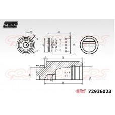 72936023 MAXTECH Поршень корпус скоби гальма