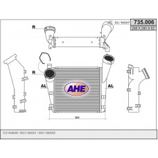 735.006 AHE Интеркулер