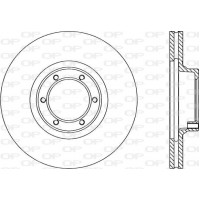 BDA1440.20 OPEN PARTS Гальмівний диск