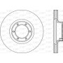 BDA1440.20 OPEN PARTS Гальмівний диск