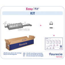 FS40102 Faurecia Глушник вихлопних газів кінцевий