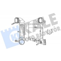 344770 KALE OTO RADYATÖR Интеркулер