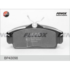 BP43098 FENOX Комплект гальмівних колодок дисковий гальм
