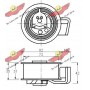 03.80201 AUTOKIT Натяжний ролик ремінь ГРМ
