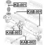KD-001 FEBEST Буфер амортизація