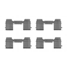 1 987 474 710 BOSCH Комплектуючі колодки дискового гальма