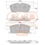 704-10051 IAP QUALITY PARTS Комплект гальмівних колодок дисковий гальм