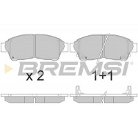 BP2526 BREMSI Комплект гальмівних колодок дисковий гальм