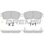 BP2526 BREMSI Комплект гальмівних колодок дисковий гальм