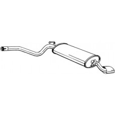 280-215 BOSAL Глушник вихлопних газів кінцевий