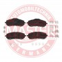 13046038702N-SET-MS MASTER-SPORT GERMANY Комплект гальмівних колодок дисковий гальм