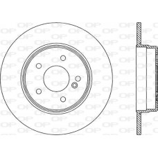BDA1316.10 OPEN PARTS Гальмівний диск