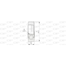 CVJ5693.20 OPEN PARTS Шарнирный комплект, Привідний вал