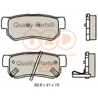 704-07076 IAP QUALITY PARTS Комплект гальмівних колодок дисковий гальм