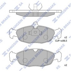 SP1220 Hi-Q Комплект гальмівних колодок дисковий гальм