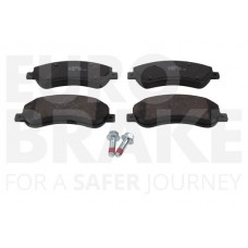 55022247105 EUROBRAKE Комплект гальмівних колодок дисковий гальм