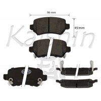 FK11335 KAISHIN Комплект гальмівних колодок дисковий гальм