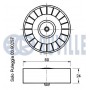 540927 RUVILLE Паразитный / ведущий ролик, поликлиновой ремень