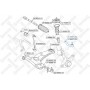 51-98071-SX STELLOX Наконечник поперечної кермової тяги