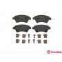 P 68 034 BREMBO Комплект гальмівних колодок дисковий гальм