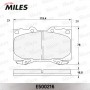 E500216 MILES Комплект гальмівних колодок дисковий гальм