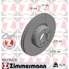 150.2903.32 ZIMMERMANN Гальмівний диск