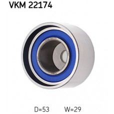 VKM 22174 SKF Паразитный / Ведущий ролик, Зубчастий ремінь