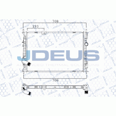 M-0190790 JDEUS Радіатор охолодження двигуна
