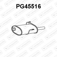 PG45516 VENEPORTE Глушник вихлопних газів кінцевий