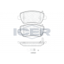 181748 ICER Комплект гальмівних колодок дисковий гальм