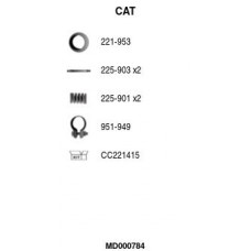 MD000784 FA1 Катализатор