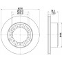 MDC2379 MINTEX Гальмівний диск