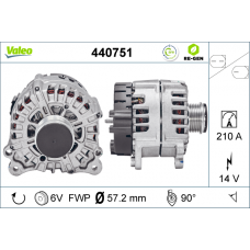 440751 VALEO Генератор