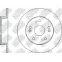 RN1409 NiBK Гальмівний диск