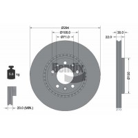 BDS1753 BENDIX Braking Гальмівний диск