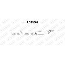 LC43004 VENEPORTE Глушник вихлопних газів кінцевий