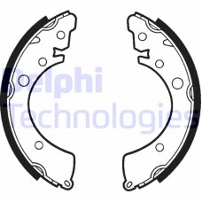 LS1417 DELPHI Комплект гальмівних колодок