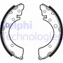 LS1417 DELPHI Комплект гальмівних колодок