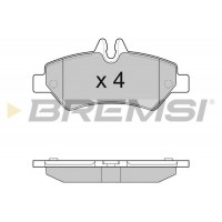 BP3293 BREMSI Комплект гальмівних колодок дисковий гальм