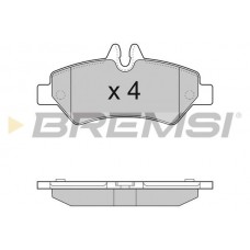 BP3293 BREMSI Комплект гальмівних колодок дисковий гальм