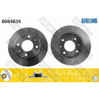 6044634 GIRLING Гальмівний диск