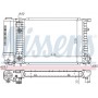 60703A NISSENS Радіатор охолодження двигуна