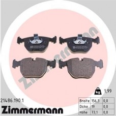21486.190.1 ZIMMERMANN Комплект гальмівних колодок дисковий гальм
