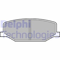 LP527 DELPHI Комплект гальмівних колодок дисковий гальм