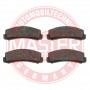 13046080062N-SET-MS MASTER-SPORT GERMANY Комплект гальмівних колодок дисковий гальм
