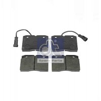 7.92624 DT Spare Parts КомплеК т гальмівних колодок, дискове гальмо