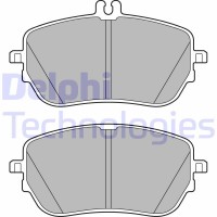 LP3485 DELPHI Комплект гальмівних колодок дисковий гальм