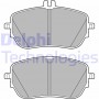LP3485 DELPHI Комплект гальмівних колодок дисковий гальм