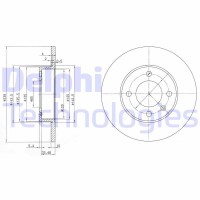BG2117 DELPHI Гальмівний диск